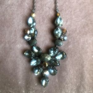 Mid length strand with Swarovski crystals